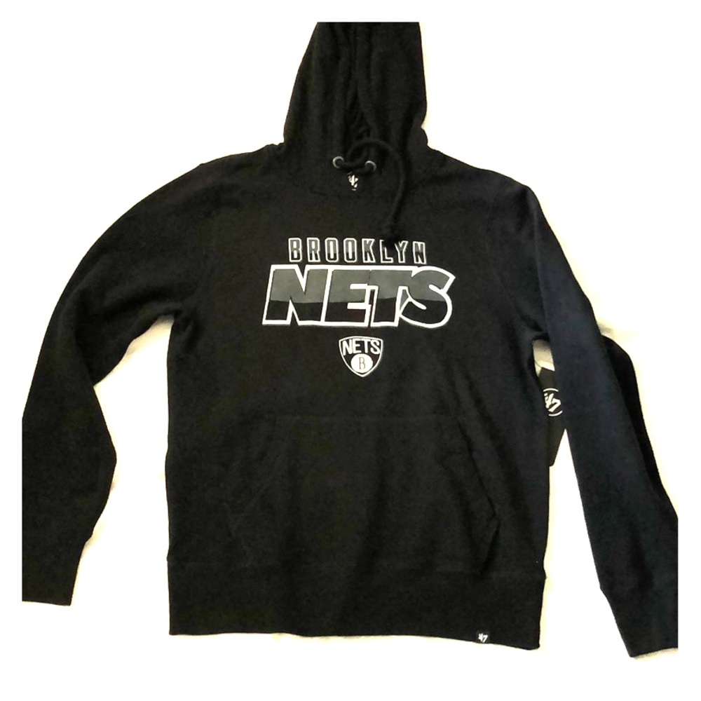 Brooklyn Nets hoodie in black Men’s size M or XL